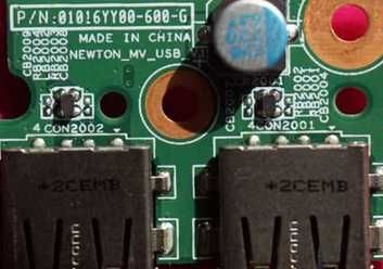 Moduł złącze płytka gniazdo USB HP CQ58 hp 650 655 hp 2000