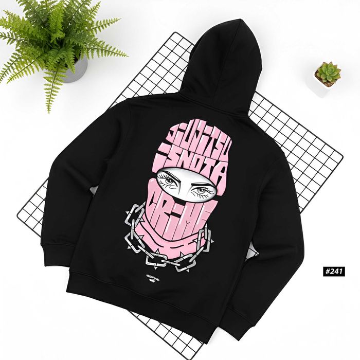 Cotton 100% • Новое Черное Худи MANTO Society • Кофта Зипка МАНТО