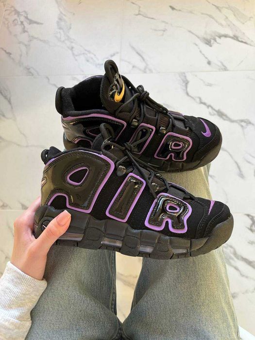 !SALE! Nike Air More Uptempo Black Purple 37 38 39 40 41 42 43 44 45