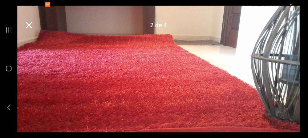Tapete grande e fofo  - NOVO - quarto sala escritório - Em Lisboa