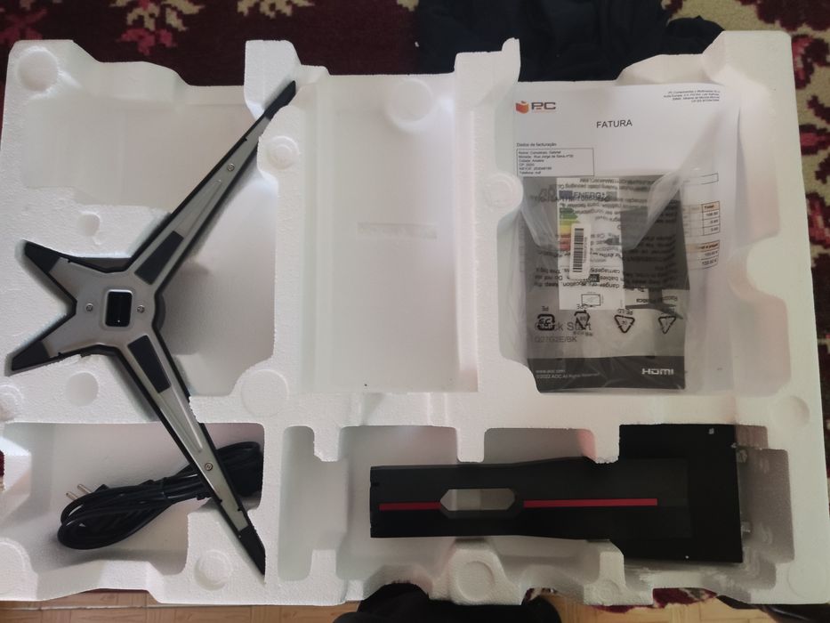 Monitor Gaming 27" AOC Q27G2E QHD 1440p 155Hz