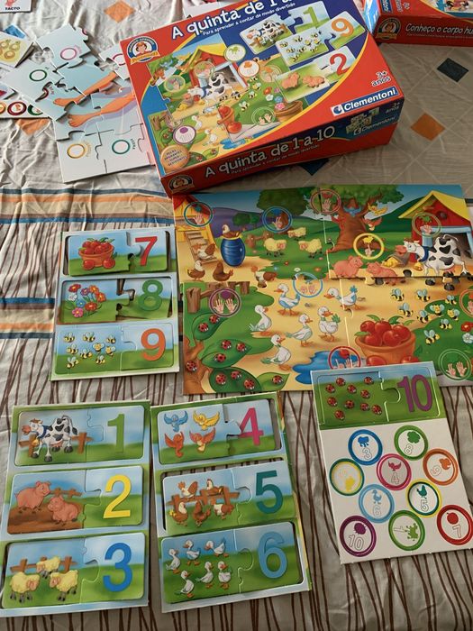 Jogo A Quinta de um a dez
