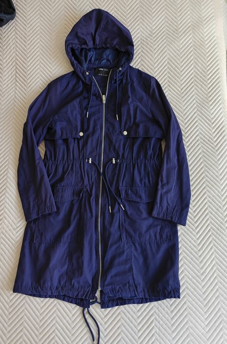 Damska granatowa kurtka, płaszczyk / Sinsay / roz. S