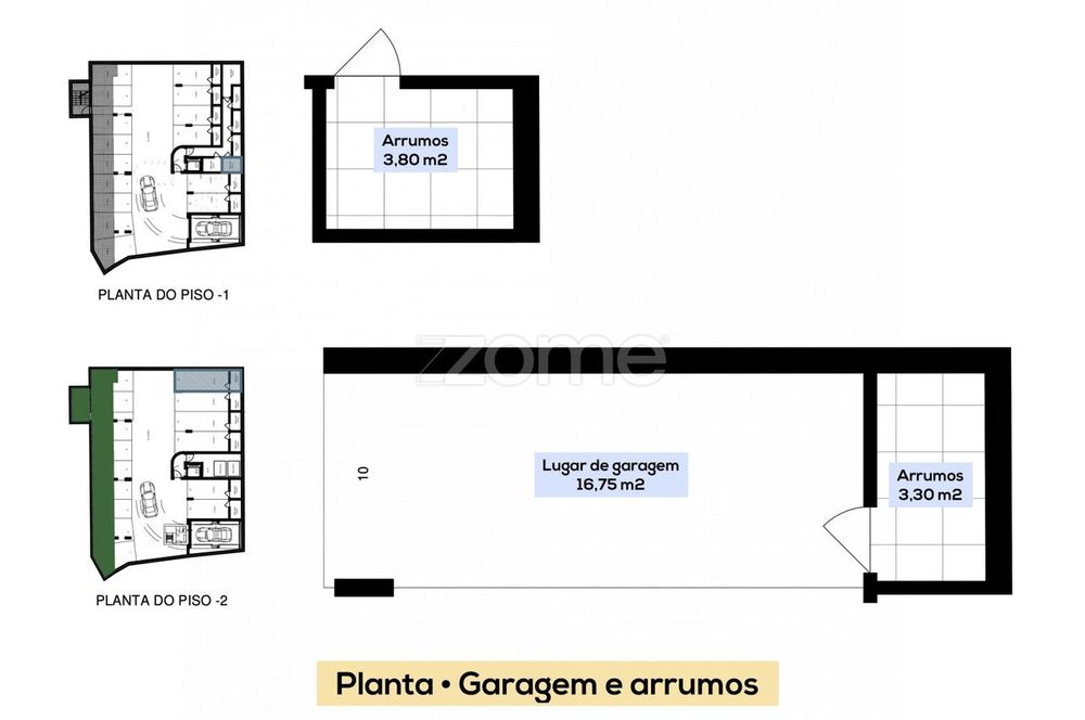 T3 triplex semi-novo com garagem e arrumos - Cond. Terracotta, Porto