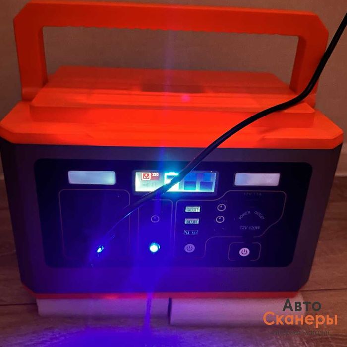 Зарядная станция, повербанк, генератор емкостью 577 ВТч (156000 мАч)