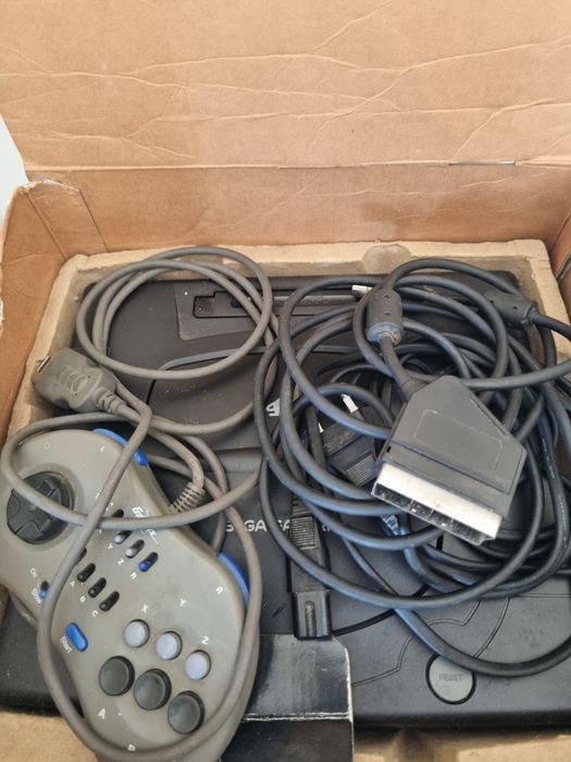 Consola sega saturn com jogo e comando 100% funcional