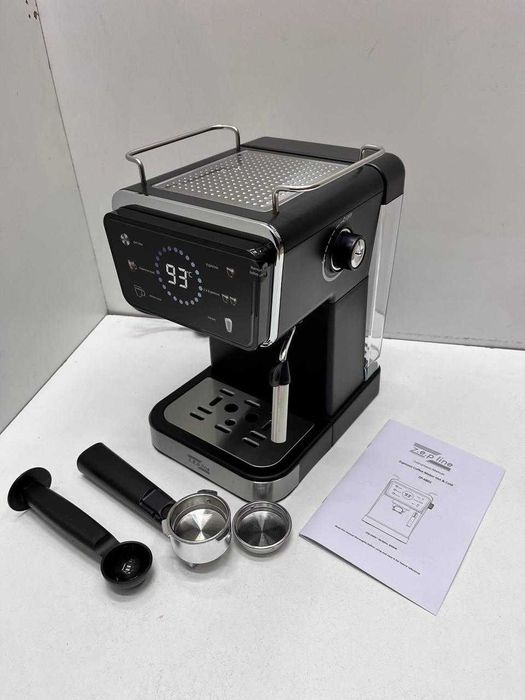 ТОП! Рожковая кофемашина Zepline ZP-6802 кавомашина кавоварка 3000 Вт!