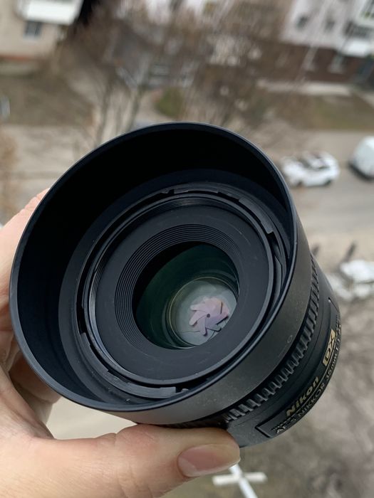 Обʼєктив NIKKOR AF-S 35mm 1:1.8G DX