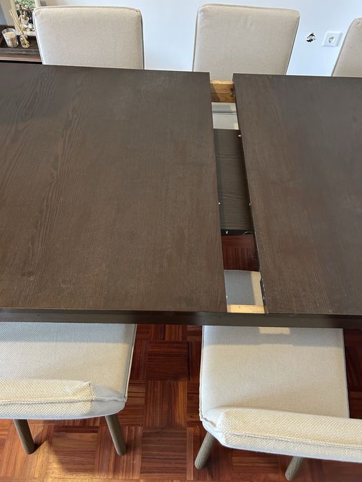 Mesa Jantar Extensível IKEA Bjursta