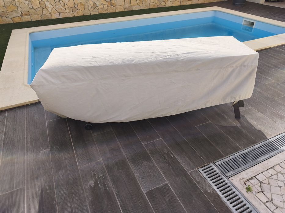 Capa de proteção para espreguiçadeira 1,90m 75cm