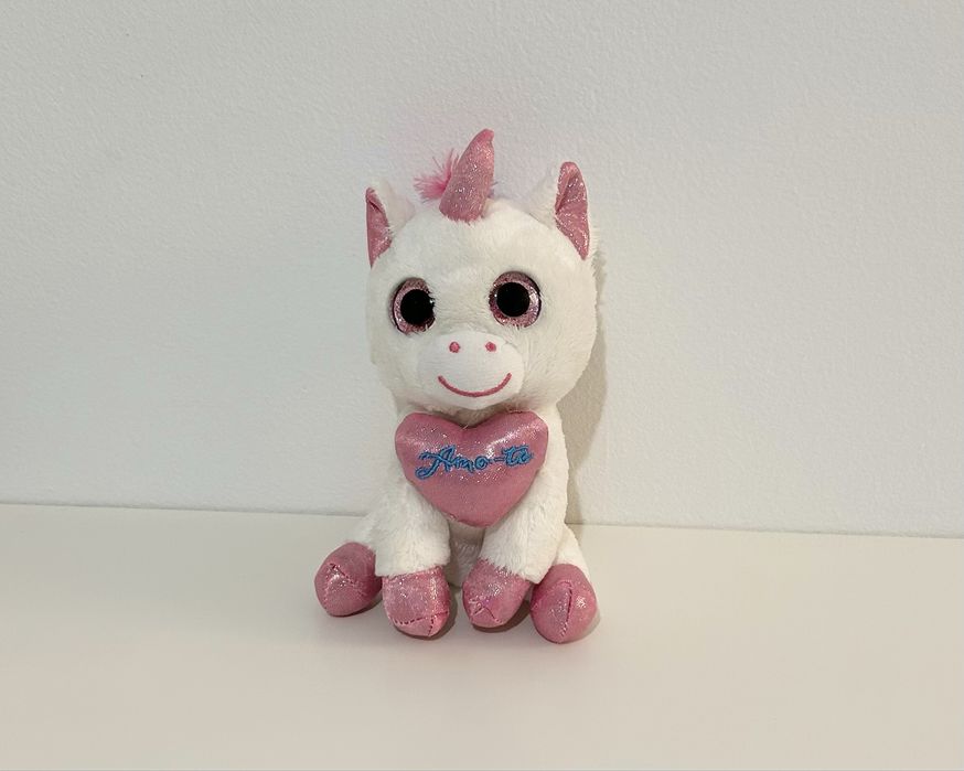 Peluche Unicórnio Amo-te