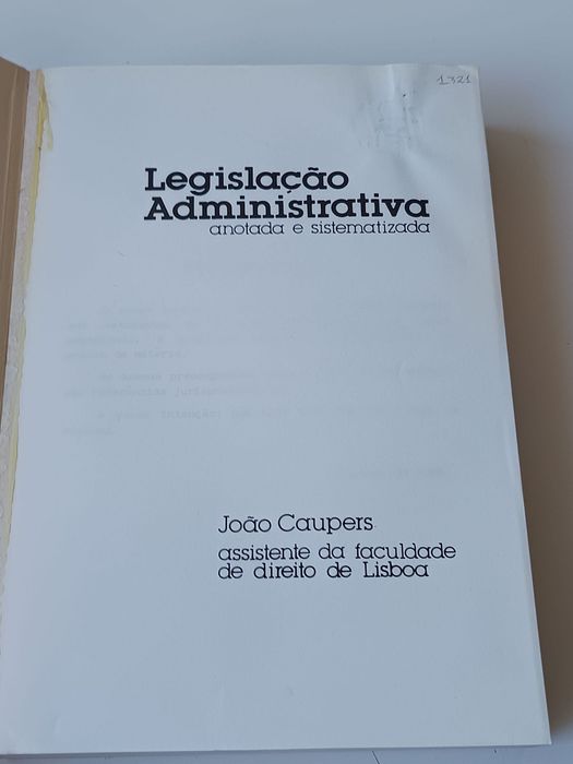 Legislação administrativa