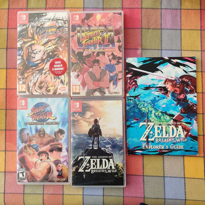 Jogos Nintendo switch novos selados