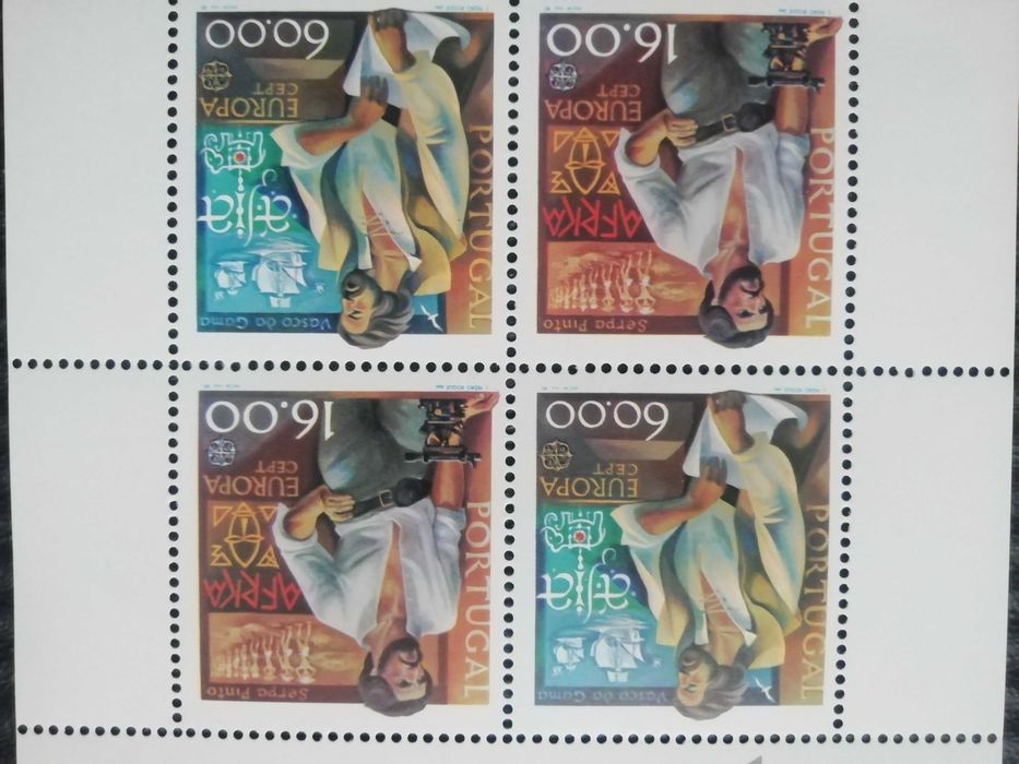 Bloco nº31 Europa CEPT 1980
