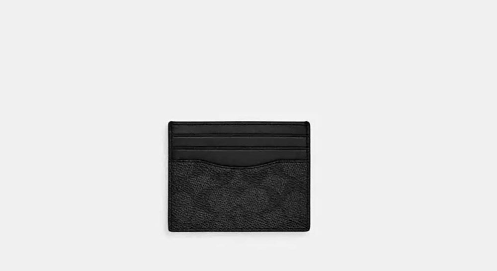 COACH Візитниця з фірмового полотна (Оригінал)