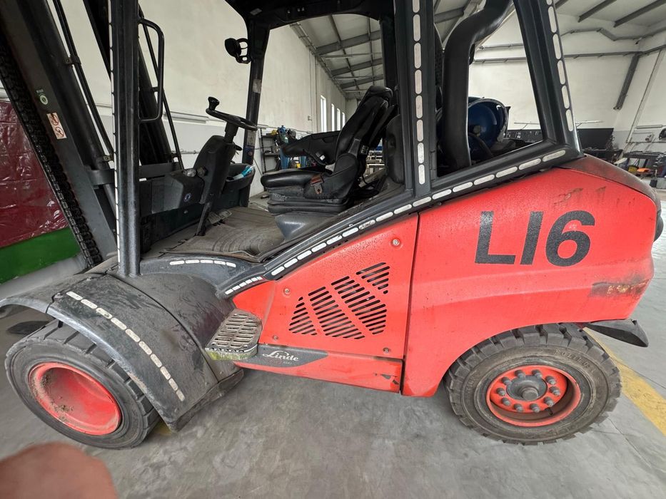Wynajem wózka widłowego 5 ton Linde Triplex gaz