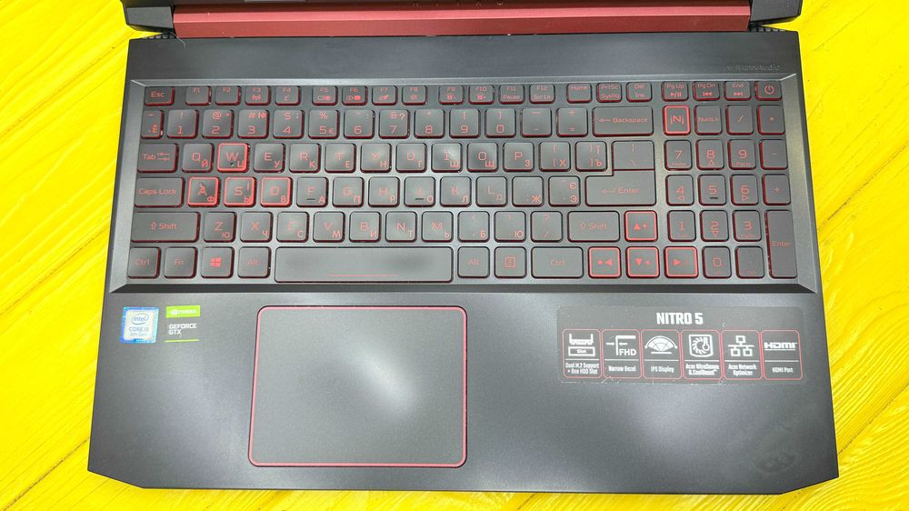Геймерський Ноутбук Acer Nitro 5 An515-54 /GeForce GTX 1650 4 GB /ГАРАНТІЯ