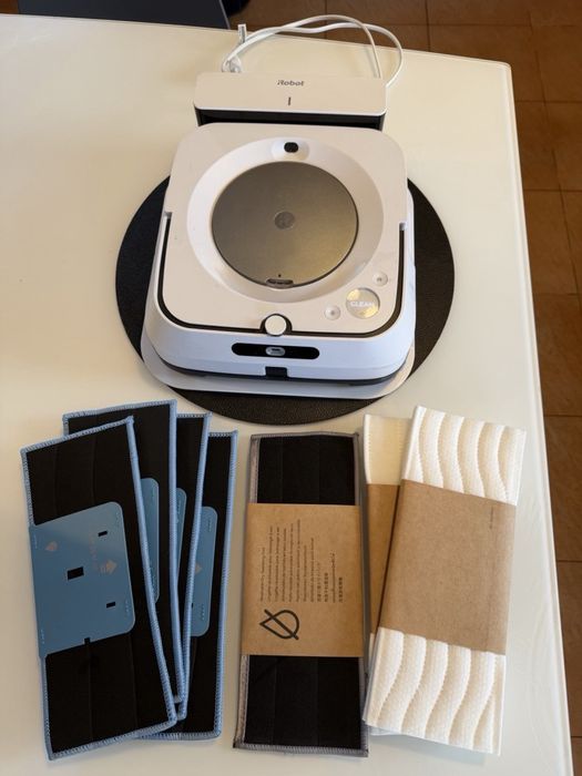 2x1 iRobot Roomba i7 + esvaziamento automatico + Braava jet m6 Wi-fi