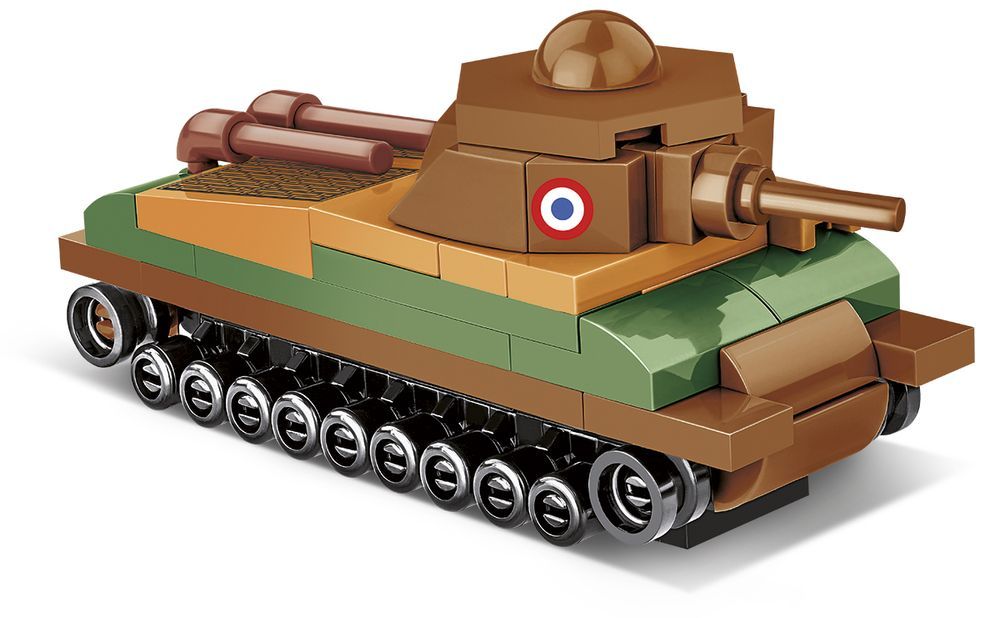 Klocki Cobi 3093 Czołg Somua S-35 Hc Ww2 99 El.