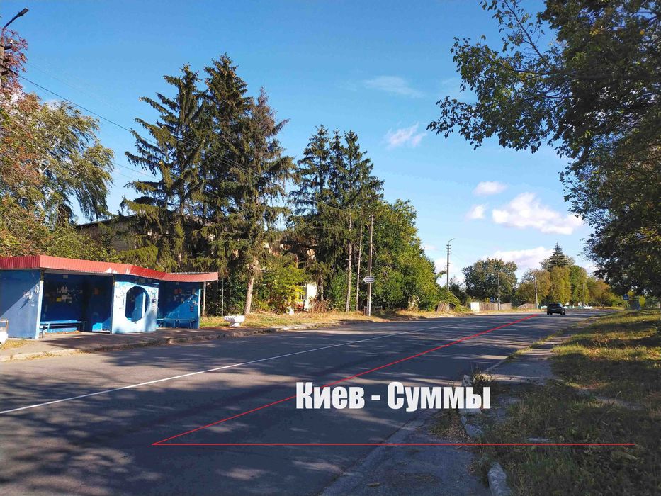 Продажа здания 420м2, 30 соток фасад, центр села
