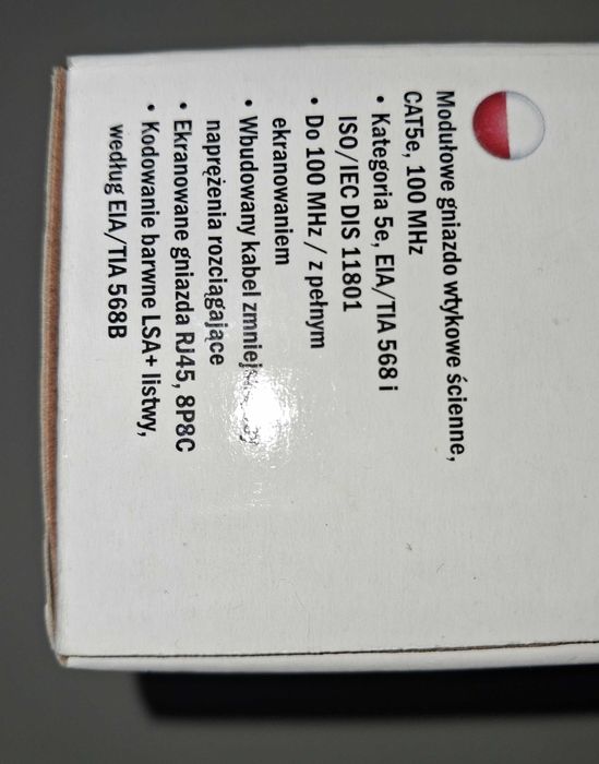 Gniazdo natynkowe 2 x RJ-45 DIGITUS DN-9002-N