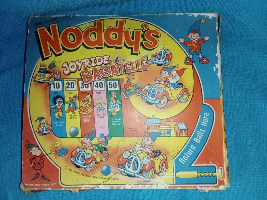 Noddy´s Joyride Bagatelle Vintage Jogo