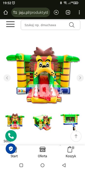 Wynajem zamków dmuchanych skakańców piany party