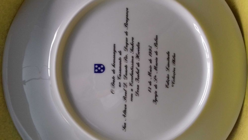 Pratos Família Real Portuguesa