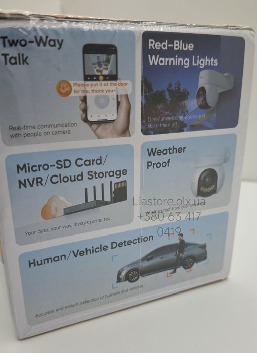 Вулична Камера відеоспостереження Imou Talos 5MP Wi-Fi ( IPC-S7MP-5V0S)