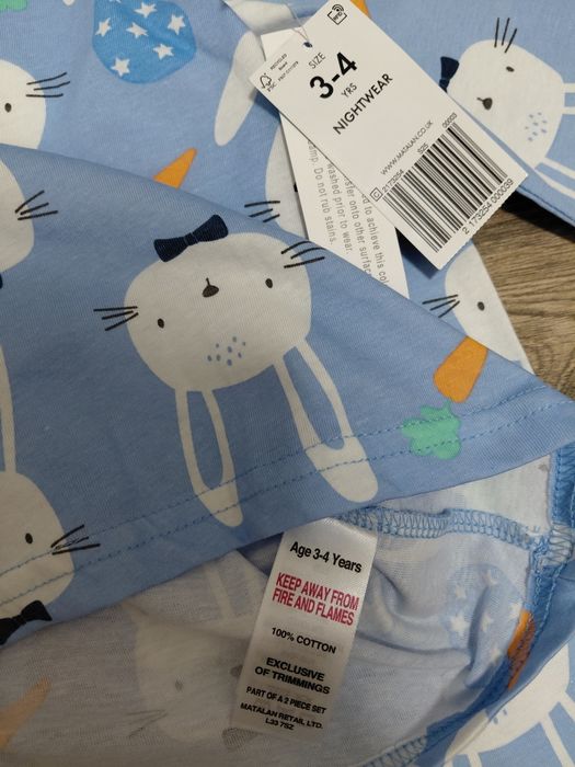 Піжама на хлопчика нова Matalan 3-4 роки