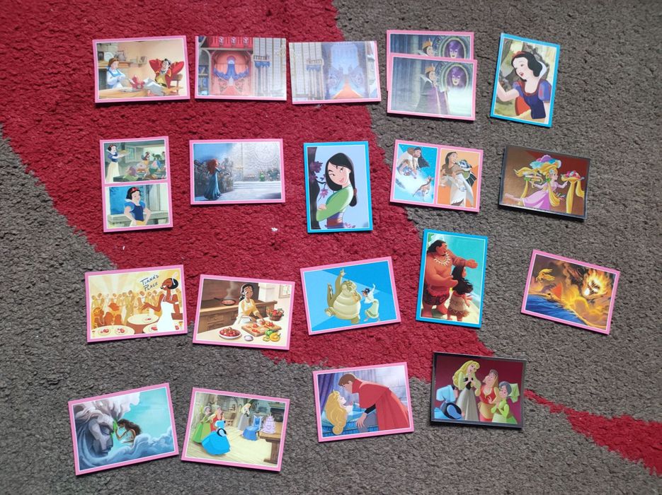 CROMOS CADERNETA Panini Disney Princesses