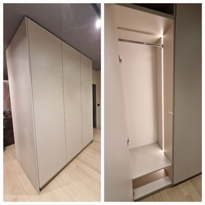 Meble na wymiar. Kuchnie-Szafy-Garderoby-Łazienk. (BLUM)