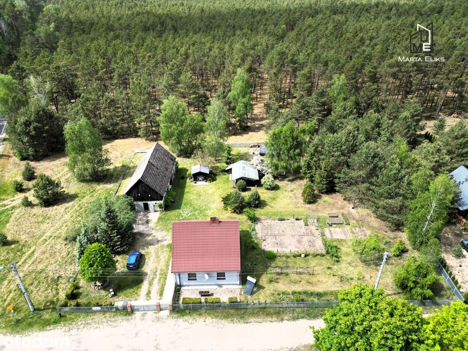 Dom gotowy do zamieszkania z dużą działką 3000m² Przyłęki/Trzcianka