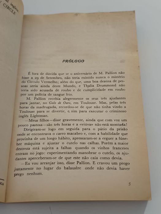 O círculo vermelho