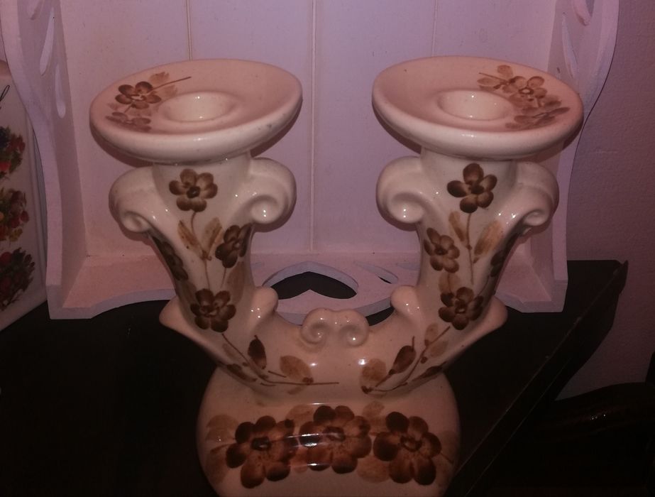 Ceramika Koło, Włocławek  świecznik ,talerz