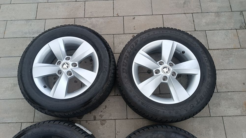 16" Alufelgi Skoda Kątów,Nanuq , Octavia  5x112, OE
