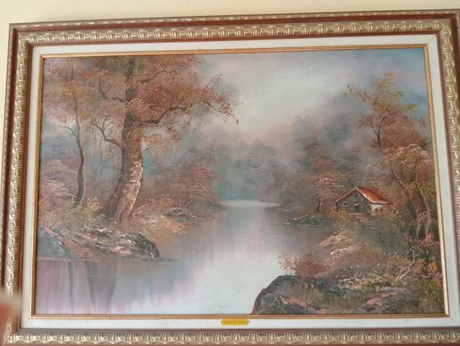 Quadro tela de óleo