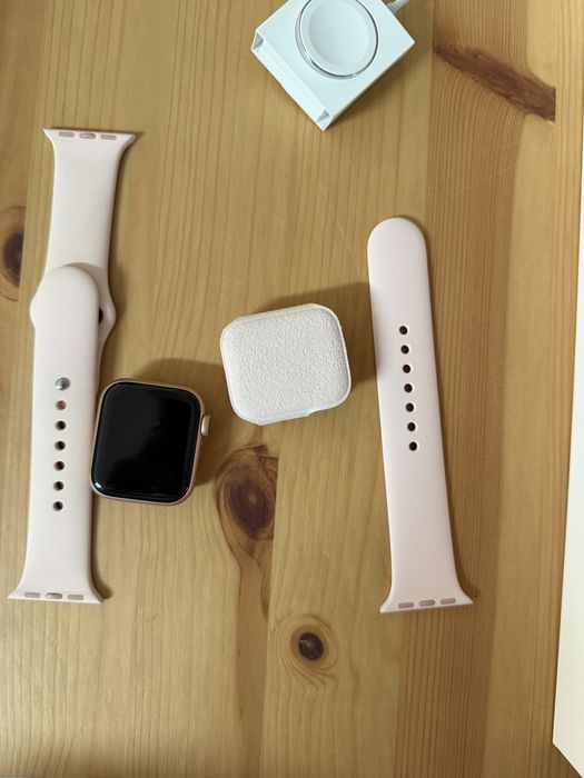 Iwatch 5 rose gold com caixa