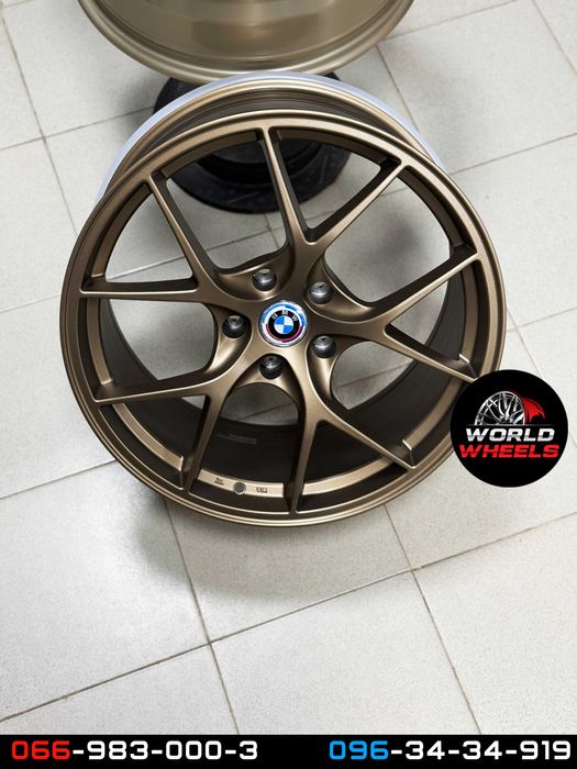Диски BBS R19 5x120 BMW F30 F32 F10 F11 F01 F06 F25 E46 E90 E92 FlowForming бронза