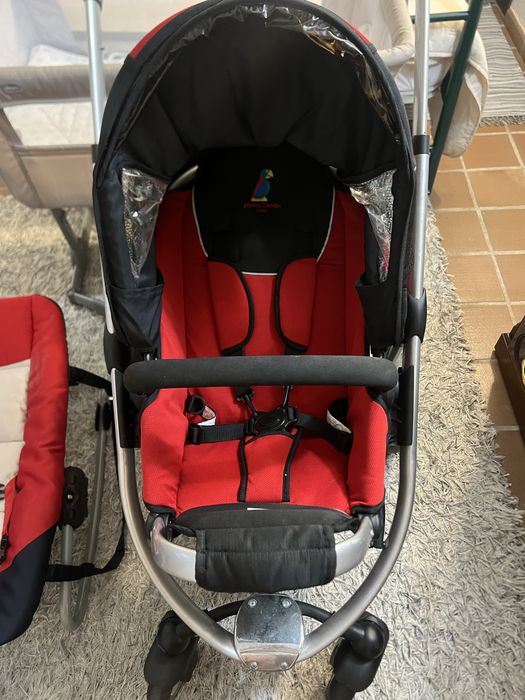 Carrinho + espreguiçadeira