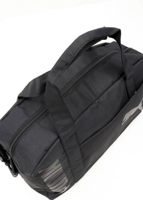 Спортивная дорожная черная сумка Puma / сумка мужская в спортзал