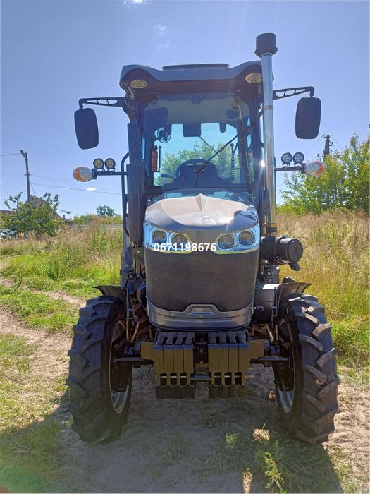 Мінітрактор Скаут TE-504C A/C з кондиціонером нова широка резина