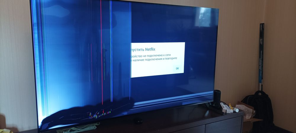 Продам телевизор Sony Bravia XR65X95J на запчасти (разбита матрица).