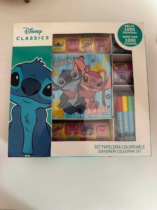 Kit de pintura do Lilo & Stitch com autocolantes