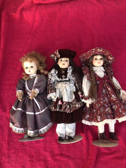 Bonecas porcelana