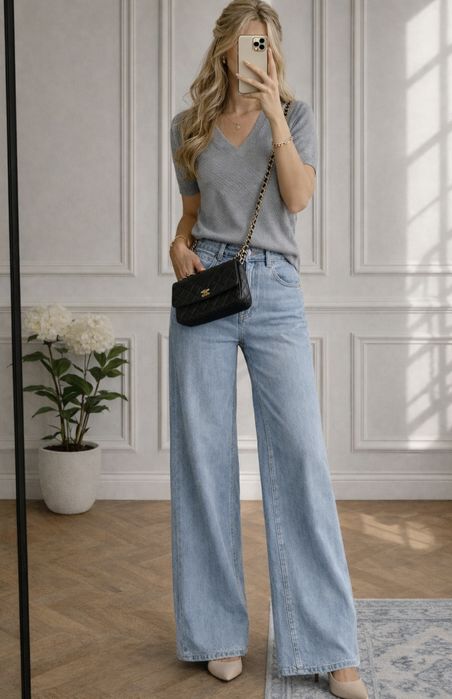 Blyzka sweterek dekolt v angora M