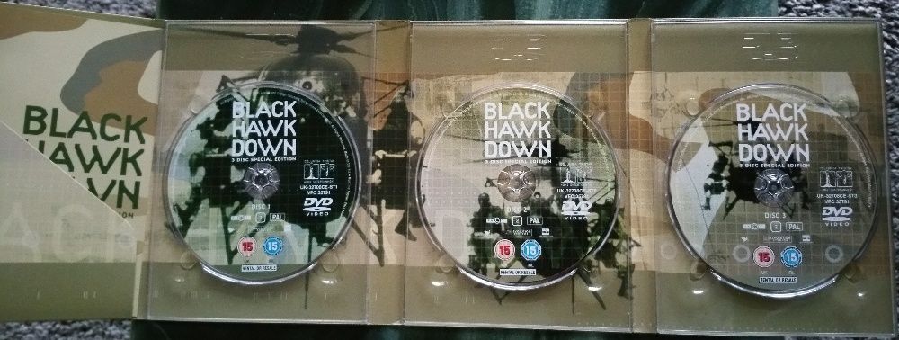 'Black Hawk Down' - 3 dvd's Edição coleccionador (DVD)
