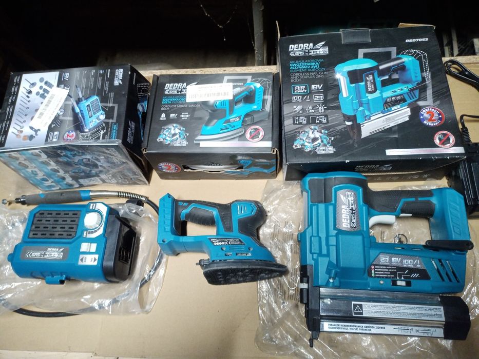 Zestaw narzędzi akumulatorowych DEDRA