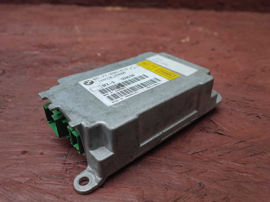 BMW E60 / E63 / E61 ORYGINALNY Moduł poduszek pow. Airbag Europa OEM