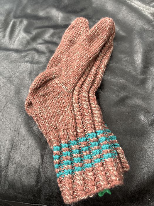 Skarpety robione na drutach 2pary